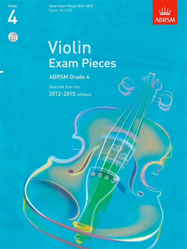 Violin Exam Pieces 20122015, ABRSM Grade 4